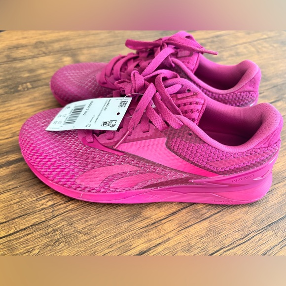 NWT Pink Reebok Nano X3 - Picture 3 of 4